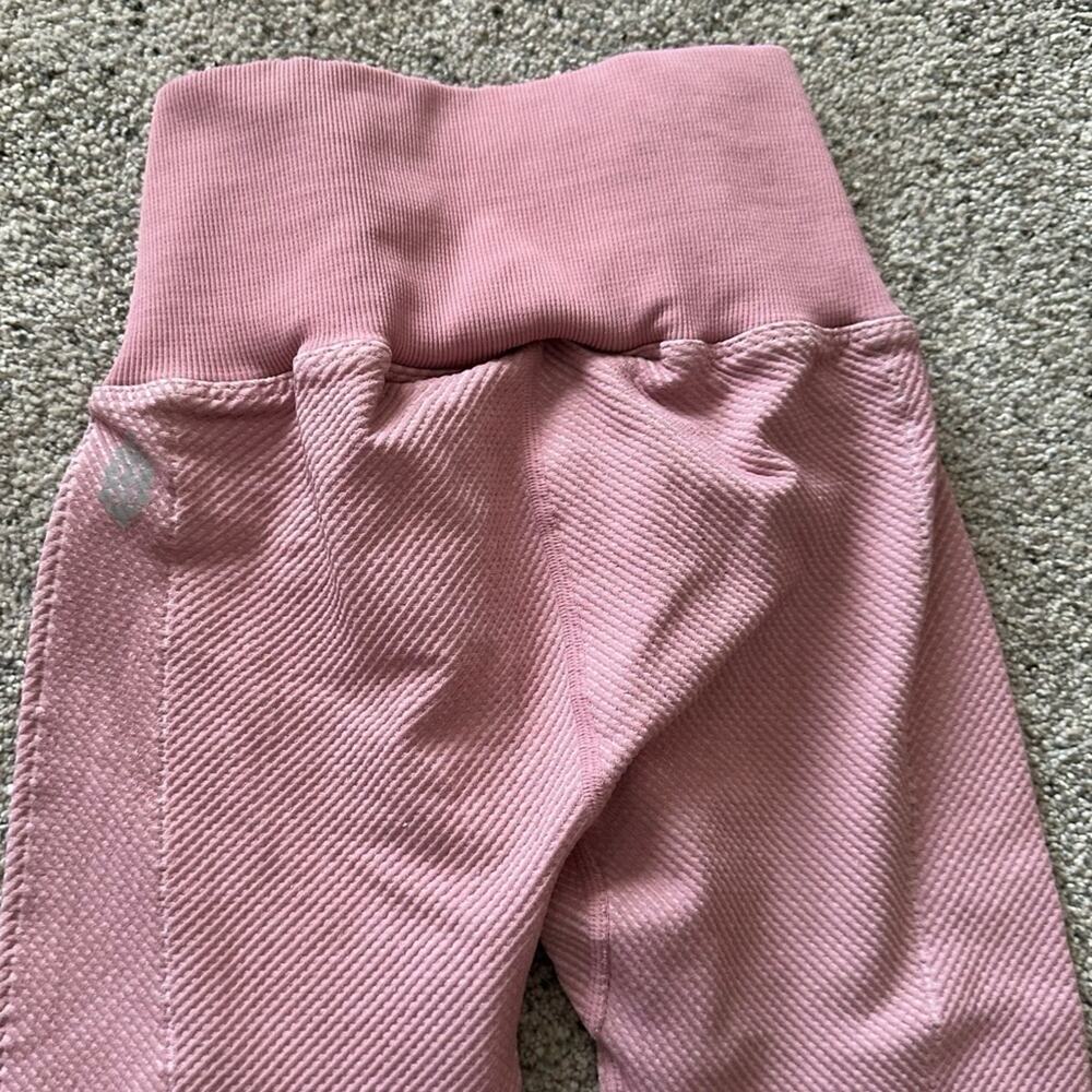 Free People Movement Mauve Pink Leggings - Picture 3 of 4